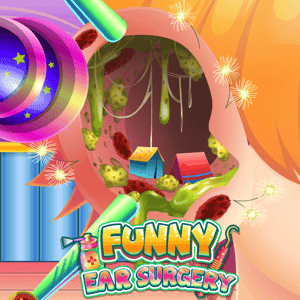Funny Ear Surgery — free online Arcade game