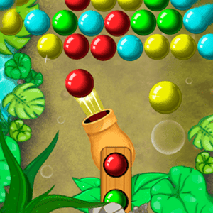 Jungle Bubble Shooter Mania — free online Arcade game