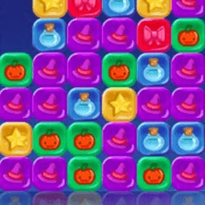 Cute Puzzle Witch — free online Puzzle game