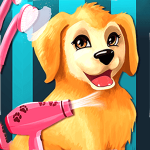Become a Puppy Groomer — free online Arcade game