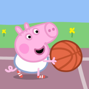 Peppa Pig: Basketball — free online Sports game