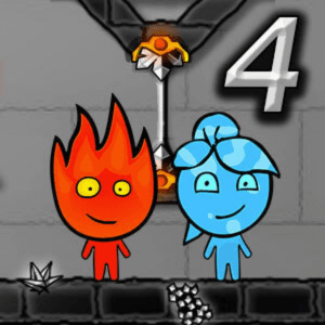Fireboy and Watergirl 4: Crystal Temple — free online Puzzle game