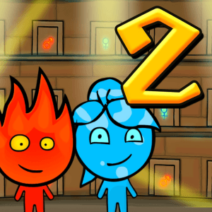 Fireboy and Watergirl 2: Light Temple — free online Puzzle game
