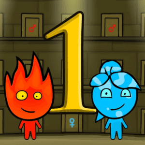 Fireboy and Watergirl 1: Forest Temple — free online Puzzle game