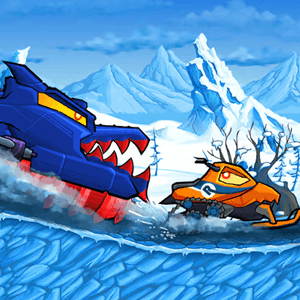Car Eats Car: Winter Adventure — free online Racing game