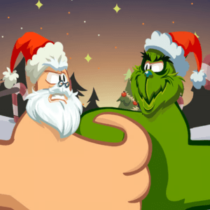 Thumb Fighter Christmas — free online Multiplayer game