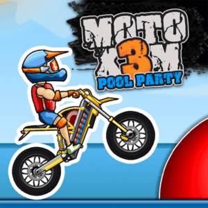 Moto X3m Pool Party — free online Racing game