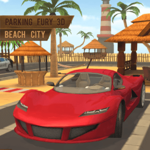 Parking Fury 3D Beach City — free online Racing game