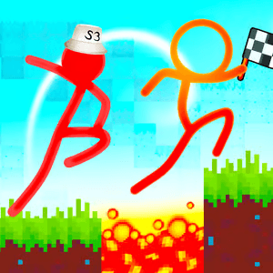 Stickman Parkour 3 — free online Multiplayer game