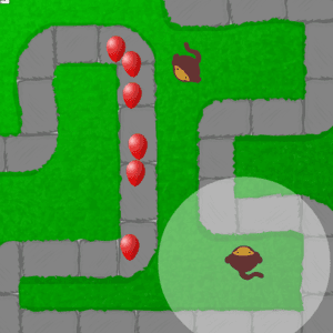 Bloons Tower Defense 1 — free online Arcade game