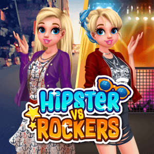Hipster vs Rockers — free online Arcade game