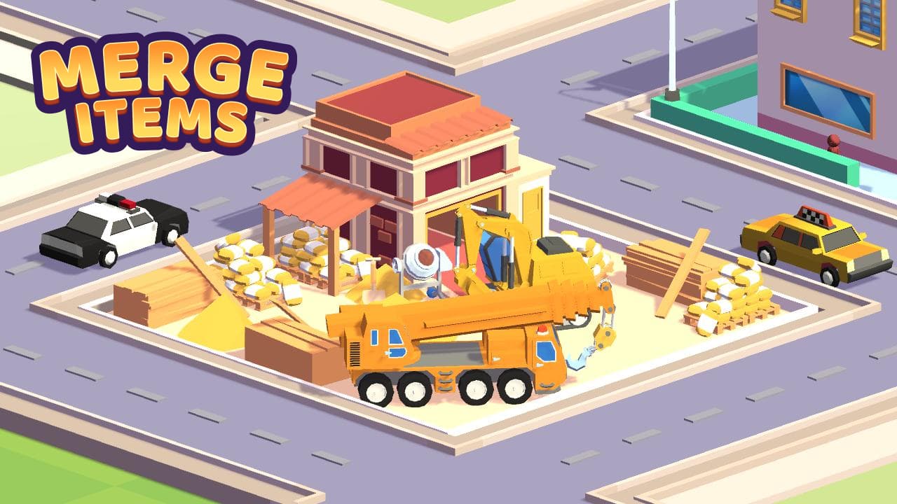 Merge Items — free online merge game