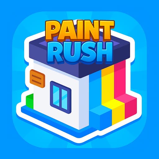 Paint Rush — free online casual game
