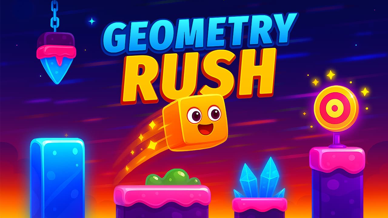 Geometry Rush — free online casual game