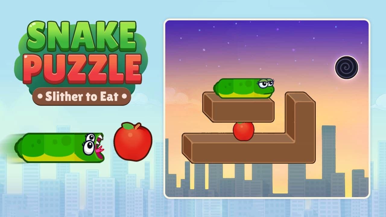 Snake Puzzle: Slither to Eat! — free online Casual game