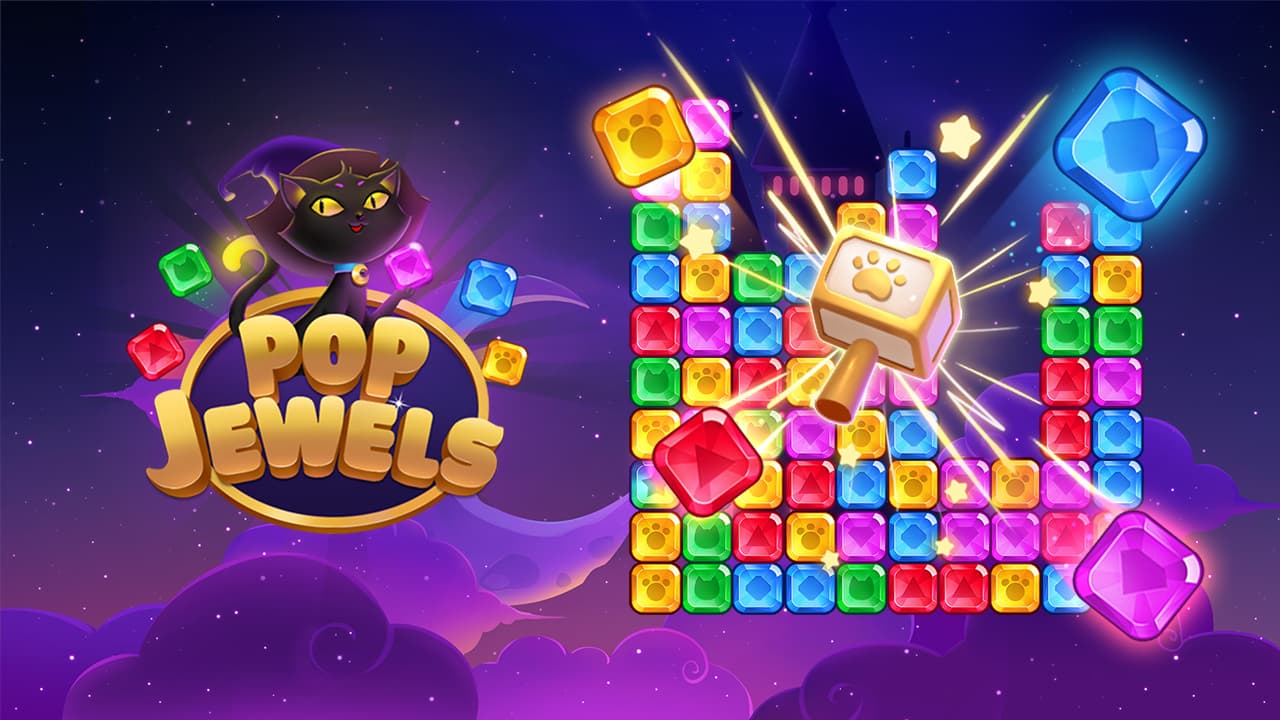 Pop Jewels — free online match-3 game