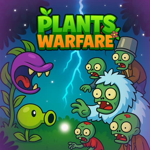 Plants Warfare — free online casual game