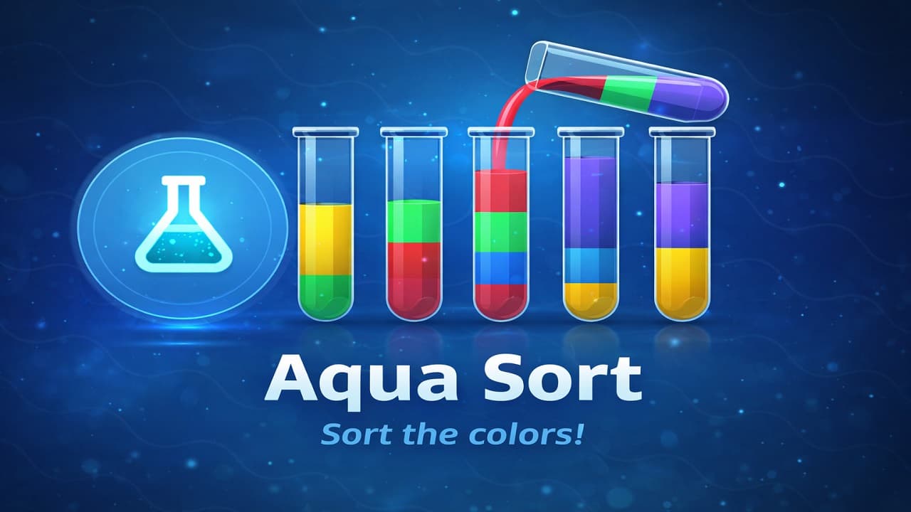 Aqua Sort: Water Color Puzzle — free online Puzzle game