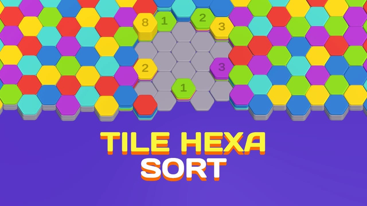 Tile Hexa Sort — free online Puzzle game
