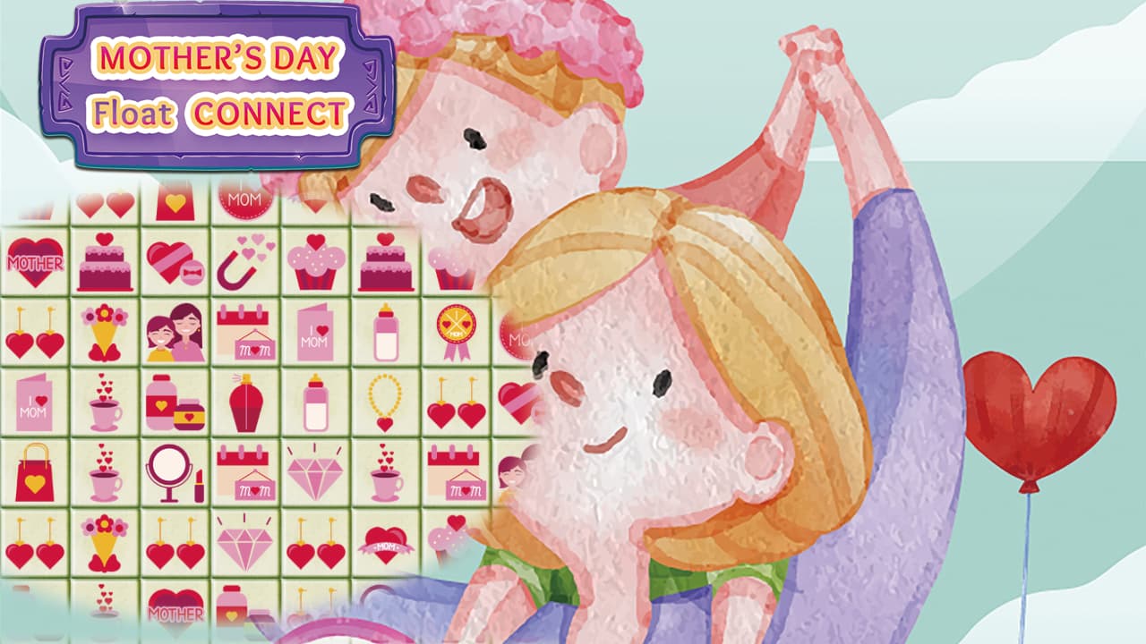 Mother's Day Float Connect — free online match-3 game