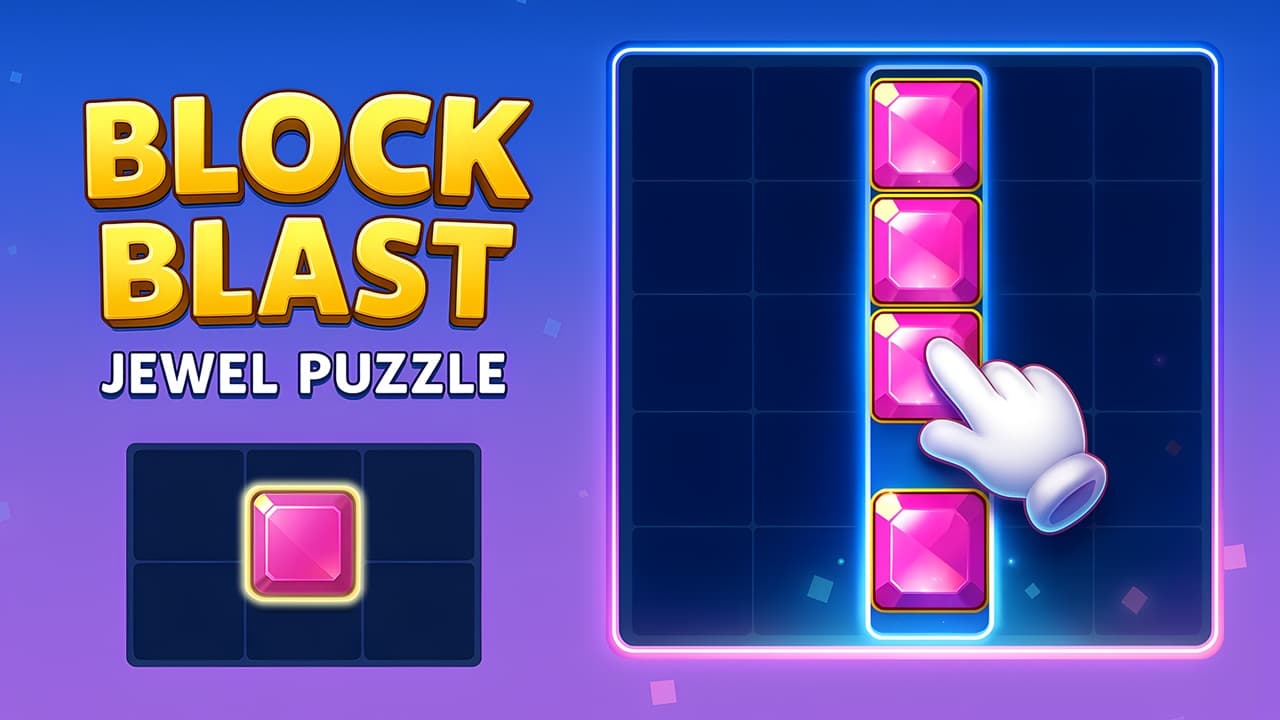 Block Blast Jewel Puzzle — free online Puzzle game