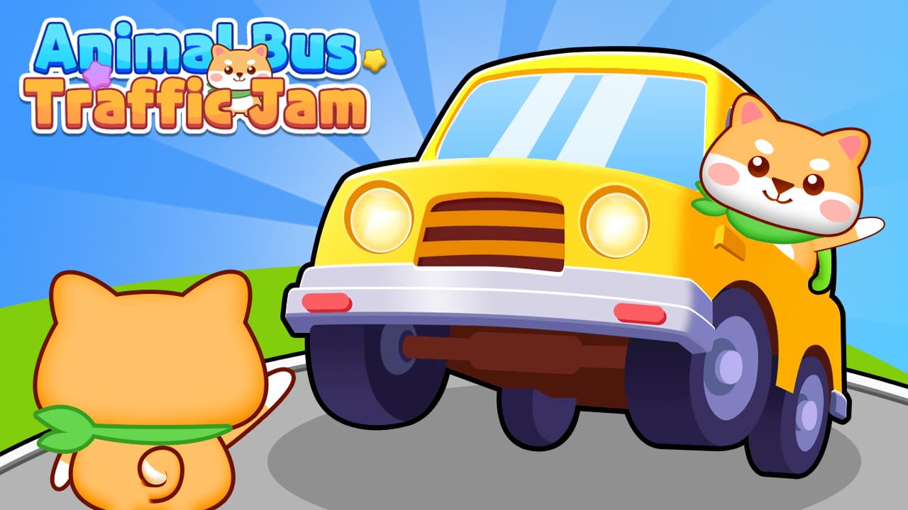 Animal Bus Traffic Jam — free online Puzzle game