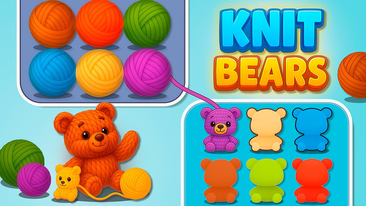 Knit Bears — free online casual game