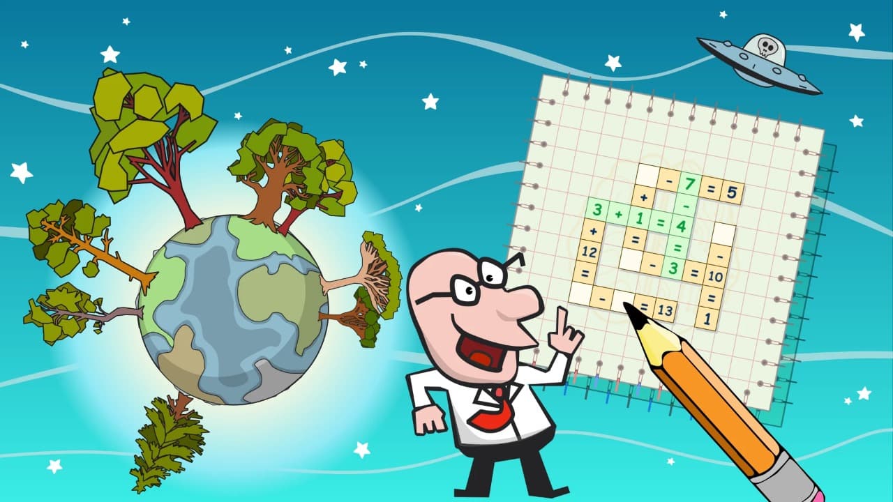 Mind Games: Math Crosswords — free online Educational game