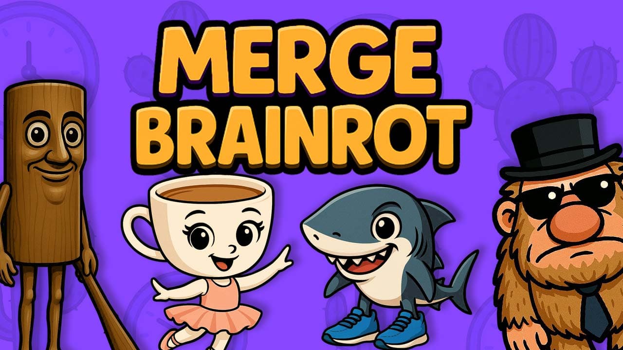 Merge Brainrot — free online merge game