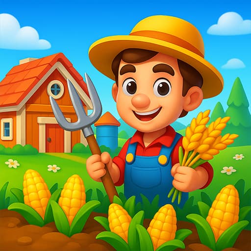 Family Idle Farm: Build & Harvest — free online Simulation game