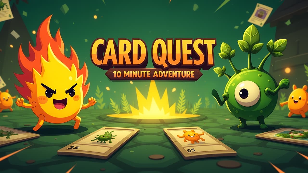 Card Quest: 10 Minute Adventure — free online Boardgames game