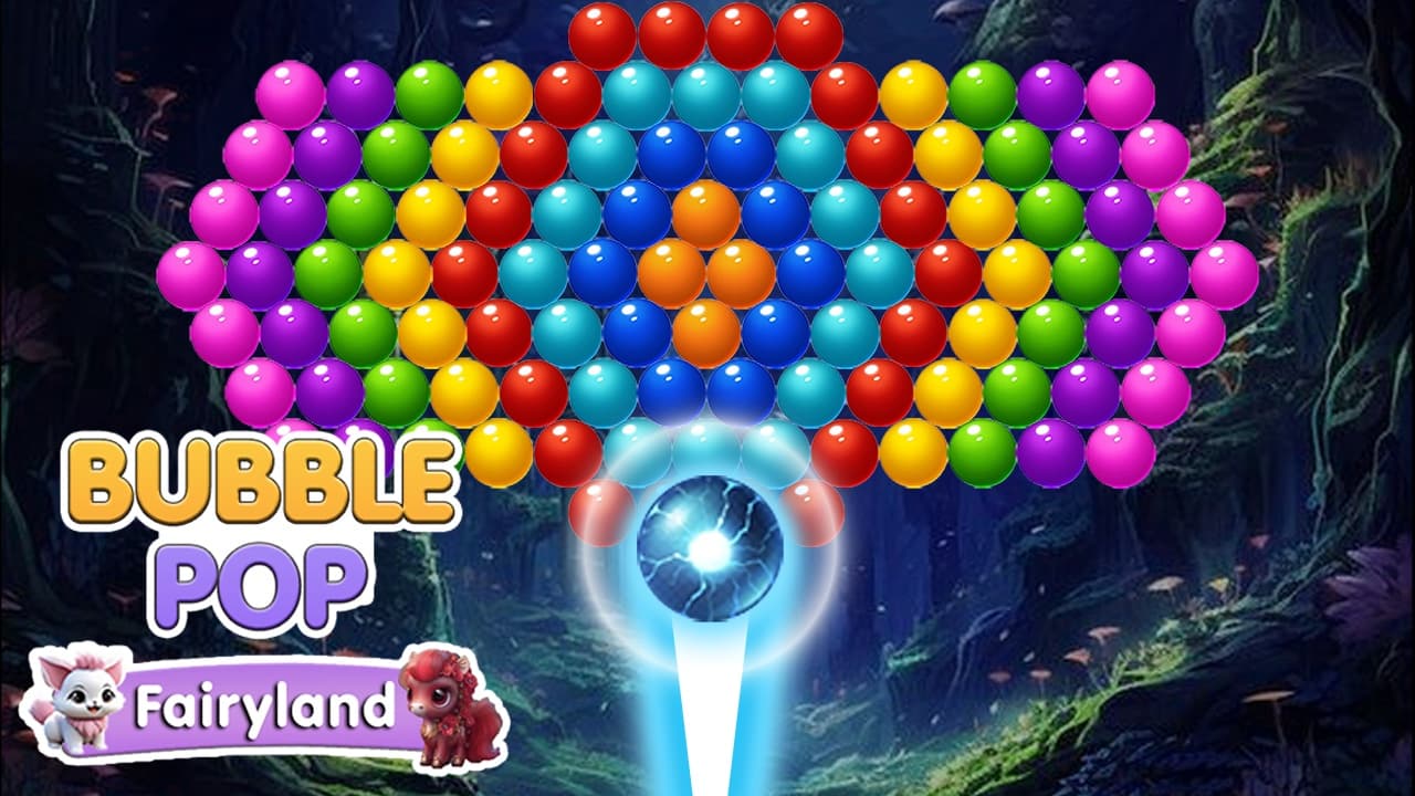 Bubble Pop Fairyland — free online Match-3 game