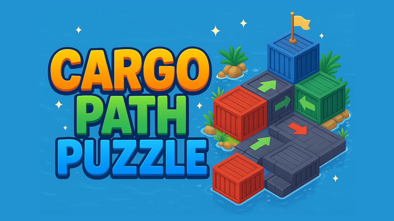 Cargo Path Puzzle — free online Educational game