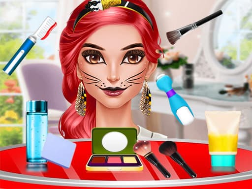 Face Paint Party — free online dress-up game