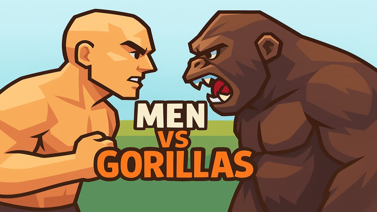 Men Vs Gorillas — free online Action game