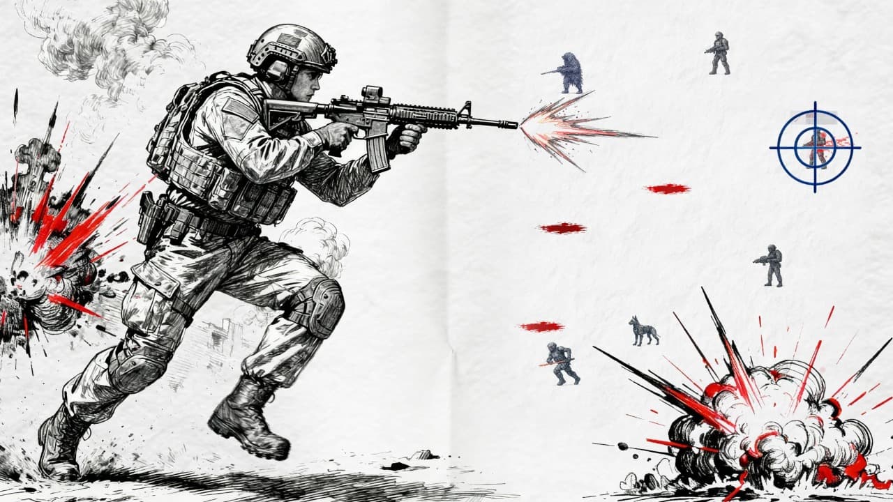 Paper Wars: Battles and Upgrades — free online Action game