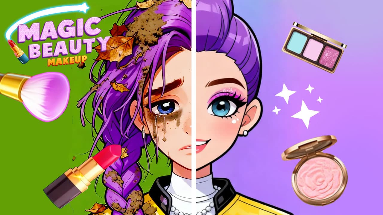 Magic Beauty Makeup — free online Dress-up game