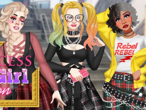 Princess E Girl Fashion — free online Dress-up game